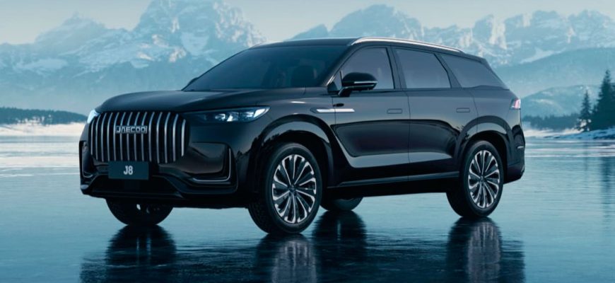 Обзор и дизайн автомобиля JAECOO J8